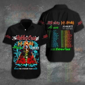 Motley Crue Sleeve Dress Shirt 03