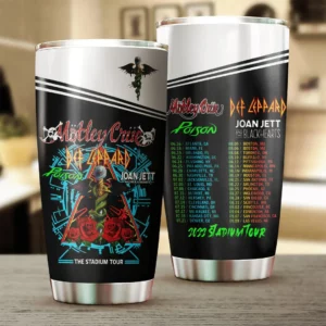 Motley Crue Tumbler Cup 20oz 09