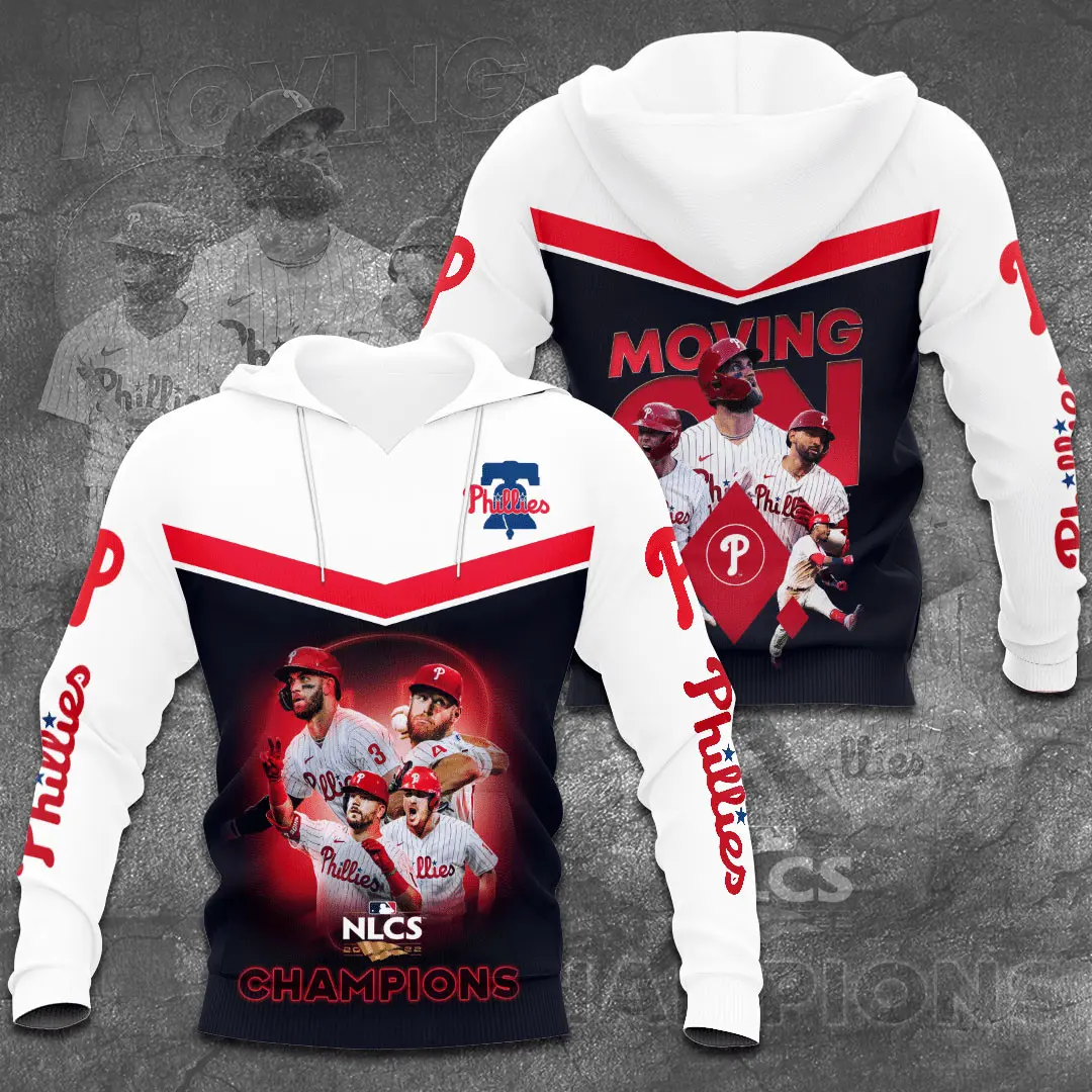 Moving On Philadelphia Phillies 3D Hoodie