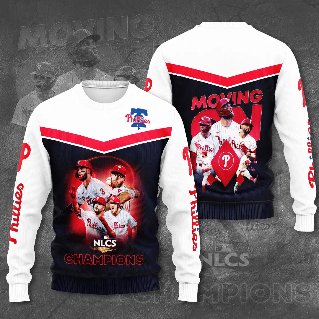 Moving On Philadelphia Phillies 3D Sweatshirt