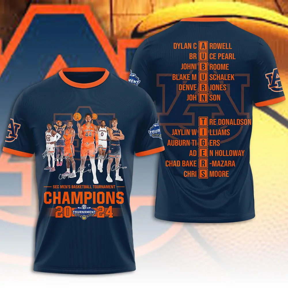 NBA Auburn Tigers T shirt XXLTEE0424R