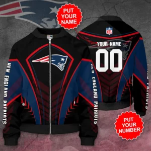 New England Patriots 3D Bomber Jacket 04
