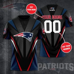 New England Patriots 3D T shirt 01