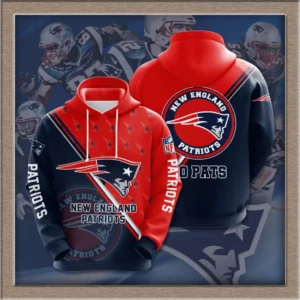 New England Patriots 3D hoodie 011