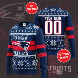 New England Patriots 3D sweater 03