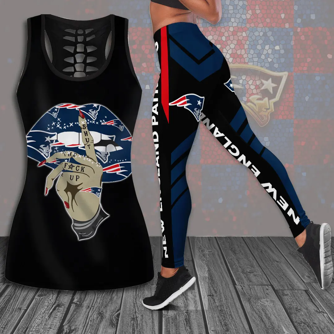New England Patriots Tank Top Leggings 02 1