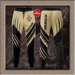 New Orleans Saints 3D Sweatpant 2