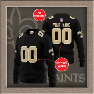 New Orleans Saints 3D Sweatshirt 3