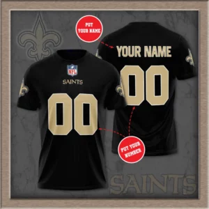 New Orleans Saints 3D T shirt 1