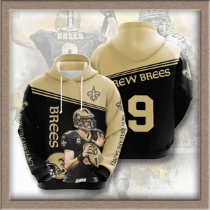New Orleans Saints 3D hoodie 10