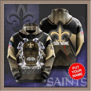 New Orleans Saints 3D hoodie 2
