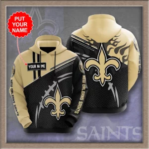 New Orleans Saints 3D hoodie 6