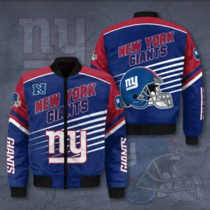 New York Giants 3D Bomber Jacket 01