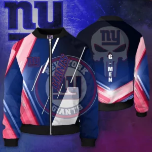 New York Giants 3D Bomber Jacket 04