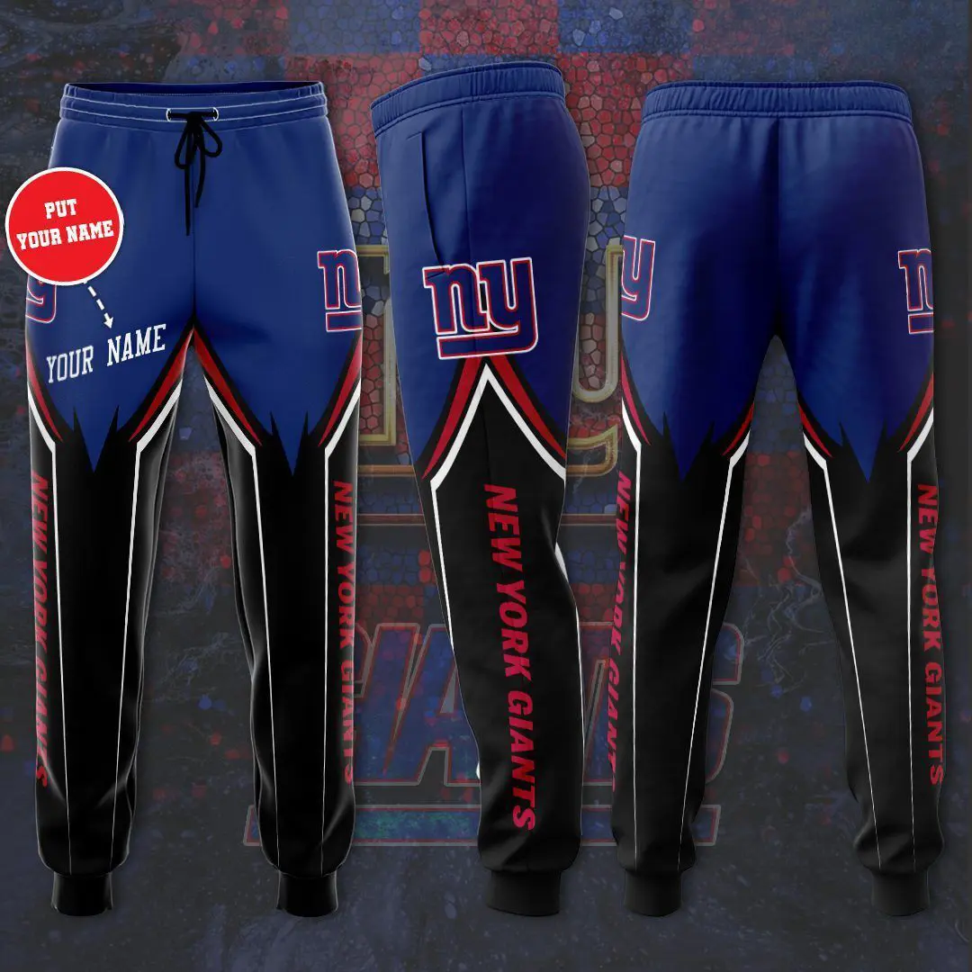 New York Giants 3D Sweatpant 01