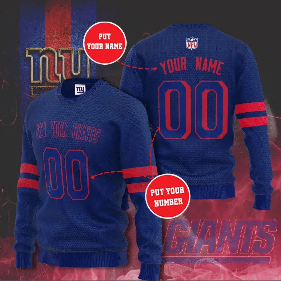 New York Giants 3D Sweatshirt 04