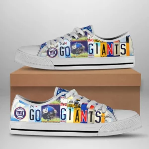 New York Giants Canvas Low top XXLTEE05923S7