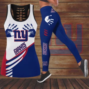 New York Giants Hollow Tank Top Leggings 02