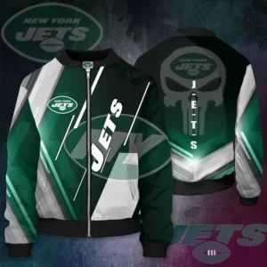New York Jets 3D Bomber Jacket 04