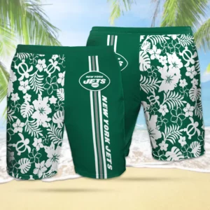 New York Jets 3D Hawaiian Short