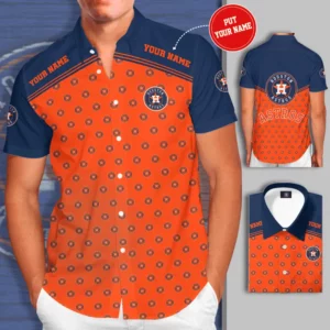 New York Yankees 3D Short Sleeve Dress Shirt 04