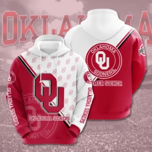 Oklahoma Sooners 3D Hoodie 01