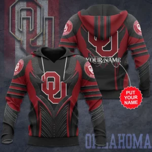 Oklahoma Sooners 3D Hoodie 06