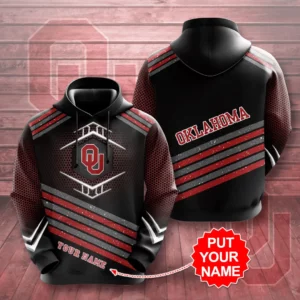 Oklahoma Sooners 3D Hoodie 07