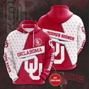 Oklahoma Sooners 3D Hoodie 08