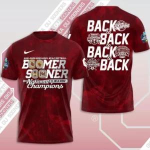 Oklahoma Sooners Back to Back T shirt XXLTEE0624SY