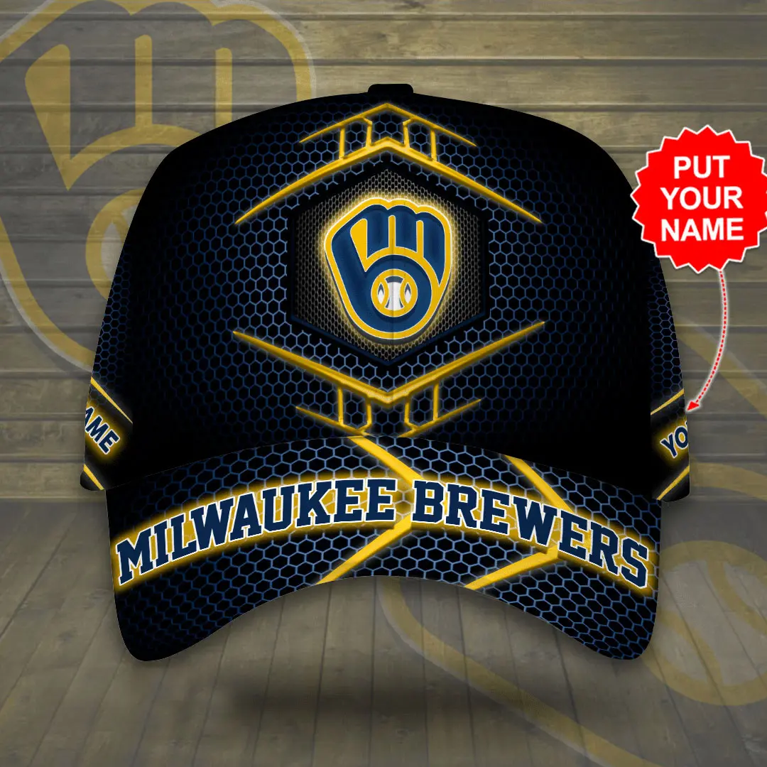 Personalised Milwaukee Brewers hat