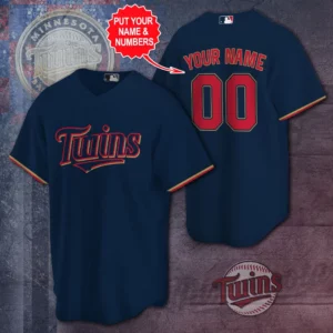 Personalised Minnesota Twins jersey shirt 01
