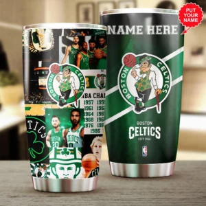 Personalized Boston Celtics Tumbler Cup XXLTEE06923S4