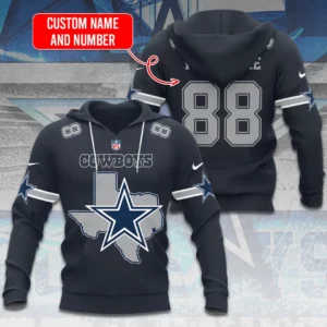 Personalized Dallas Cowboys Hoodie XXLTEE012SB