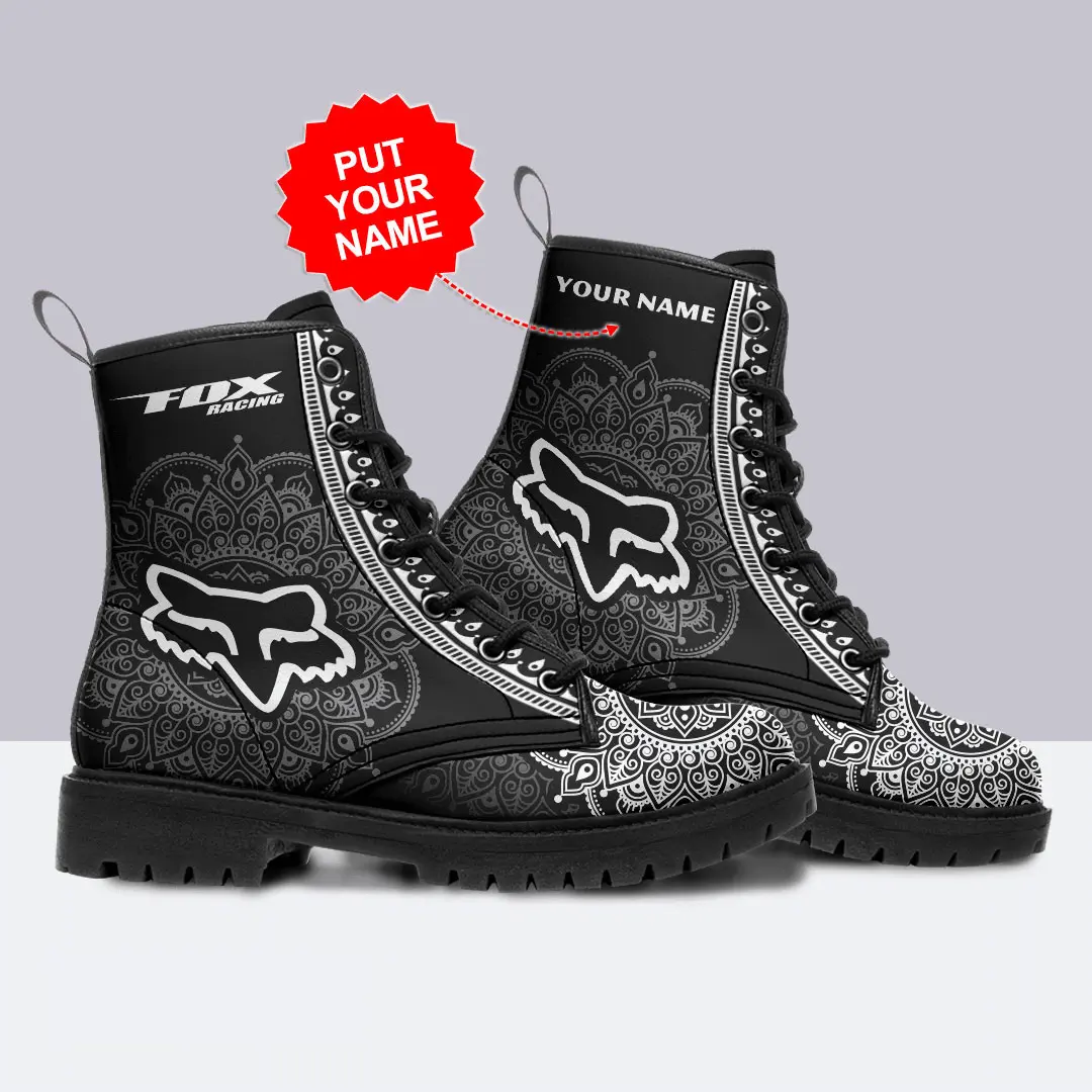 Personalized Fox Racing Leather Boots XXLTEE03823S2