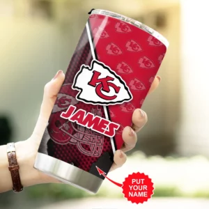 Personalized Kansas City Chiefs Tumbler Cup XXLTEE14623S2
