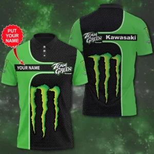 Personalized Kawasaki Racing Team polo shirt
