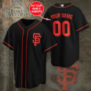 Personalized San Francisco Giants jersey 02