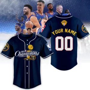 PersonalizedDenver Nuggets jersey shirt XXLTEE27623S5 Navy