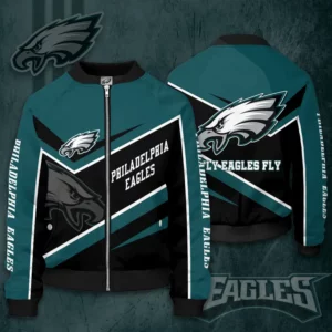 Philadelphia Eagles 3D Bomber Jacket 03