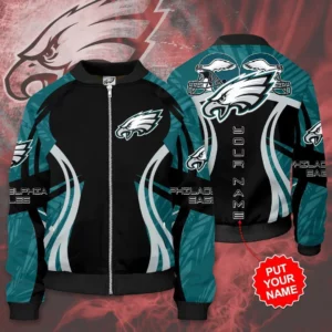 Philadelphia Eagles 3D Bomber Jacket 04