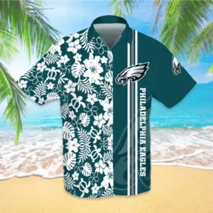 Philadelphia Eagles 3D Hawaiian Shirt 01