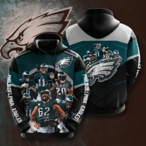 Philadelphia Eagles 3D Hoodie 014
