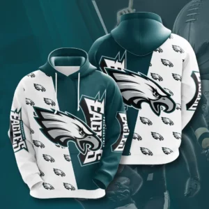 Philadelphia Eagles 3D Hoodie 015