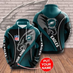 Philadelphia Eagles 3D Hoodie 05