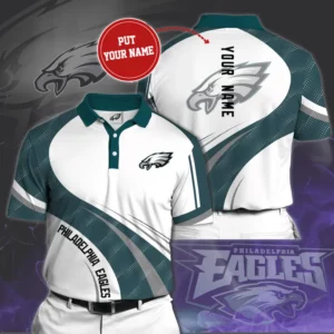 Philadelphia Eagles 3D Polo 02