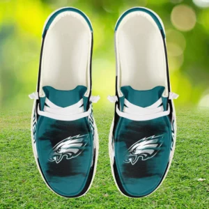 Philadelphia Eagles Dudes Shoes Loafer Shoes