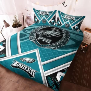 Philadelphia Eagles bedding set duvet cover pillow shams XXLTEE 97