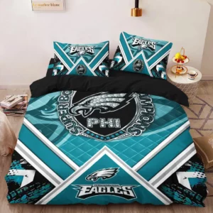 Philadelphia Eagles bedding set duvet cover pillow shams XXLTEE 97 s