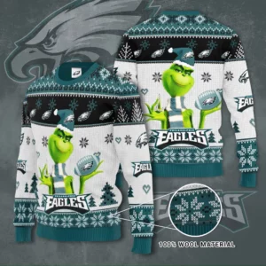 Philadelphia Eagles best designer 3D sweater 04